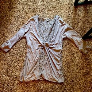 Guess lace back cardigan